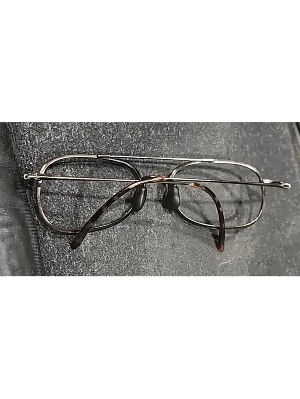 NIKE Reveal III Brown Rectangle Sunglasses Frame 56-18 145 Read
